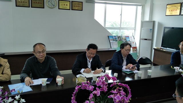 省质监局局长蔡仁杰到万宁质监局调研质监工作